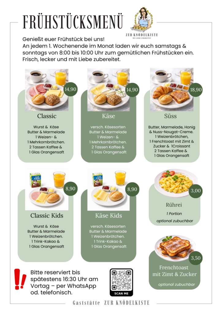 Fruehstuecksmenue Zur Knoedelkiste